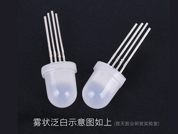 冬天環(huán)氧樹脂ab膠為什么會(huì)泛白干得慢？